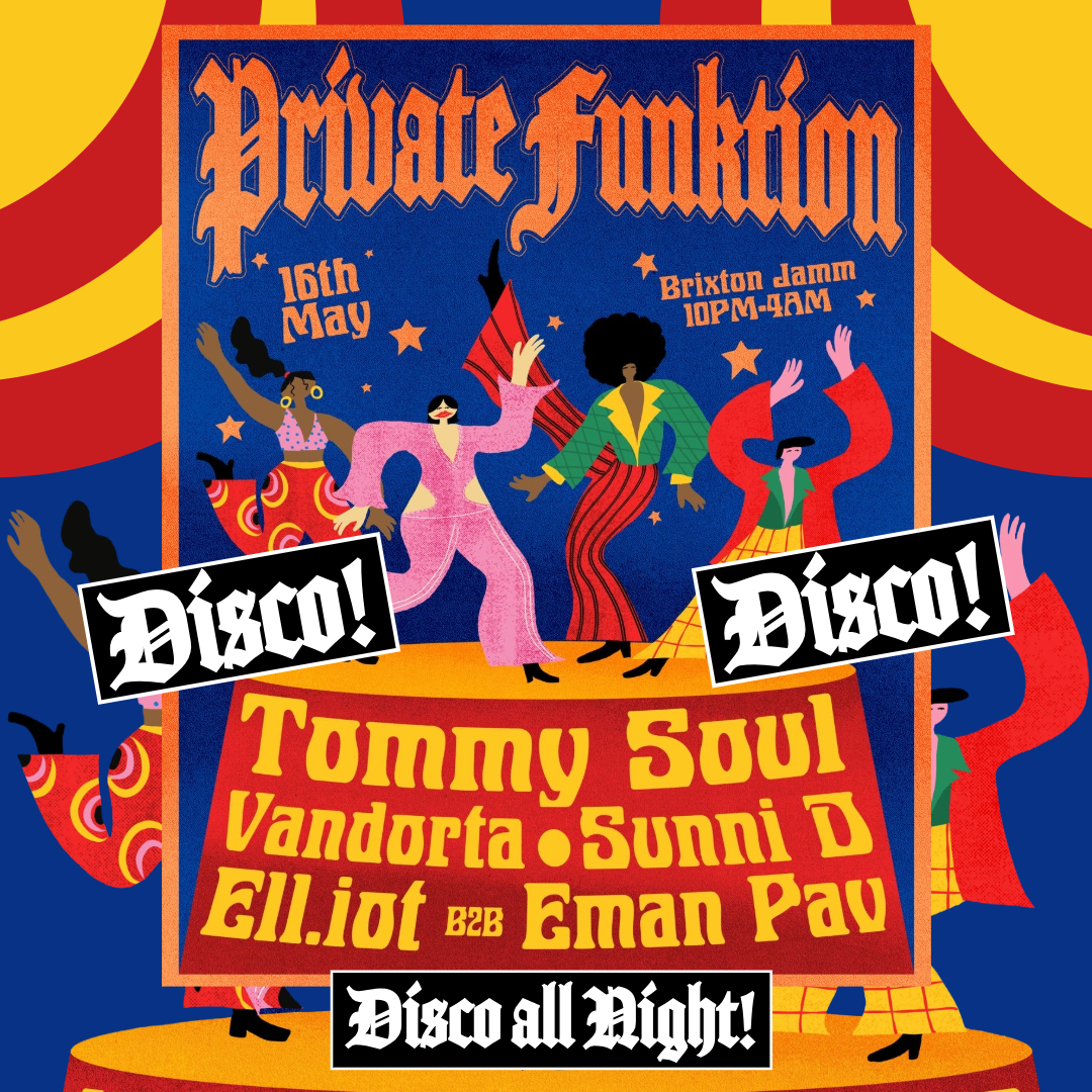 Private Funktion: Tommy Soul, Vandorta, Sunni D, ell.iot b2b Eman
